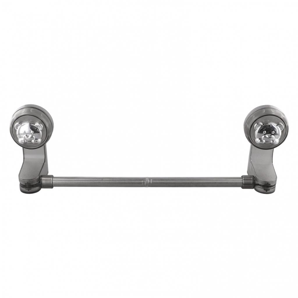 Adjustable Suction Cup Towel Bar Stainless Steel Design for Easy Setup