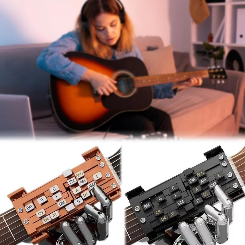 One-Touch Switching Guitar Aid Chords Trainer Guitar Finger Practice Tool  Practice Sessions