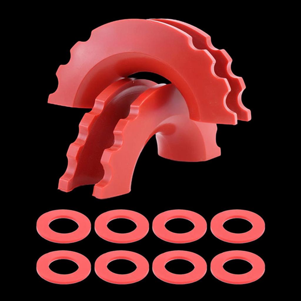 Izolator de cătușe cu inel în D cu șaibe pentru cătușe de remorcare de 3/4 inch pentru a vă proteja cătușele arcului Accesorii pentru bara de protecție