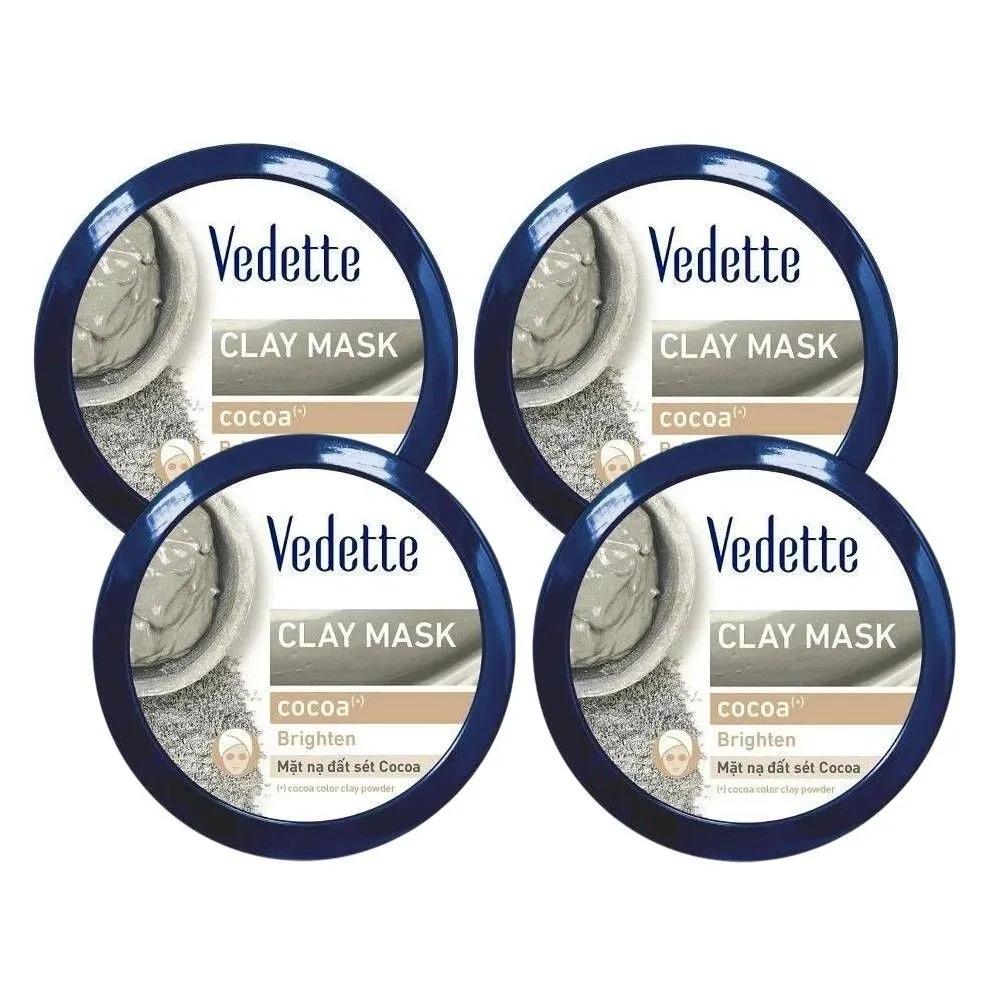 Vietnam Vedette Cocoa Mud Clay Mask 145g x 4 packs