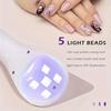 Quick Drying Nail Dryer Portable Mini Manicure Lamp UV LED Nail Lamp  Manicure Accessories