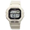 Casio Sports Gear Digital Men's Watch WS-1400H-8AV 60-Lap Memory Overseas Model Matte Ivory