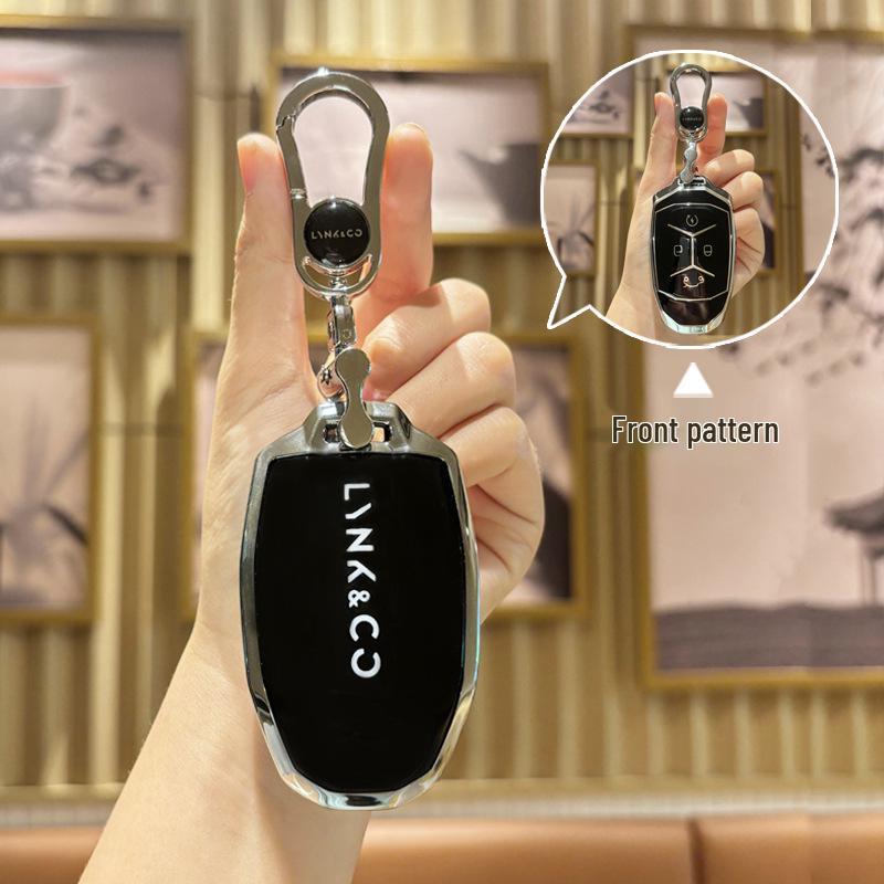 Lynk&Co Key Case: Cartoon Fashion for Models 01, 02, 03 – High-End Car Key Bag for Men & Women (22 Designs)