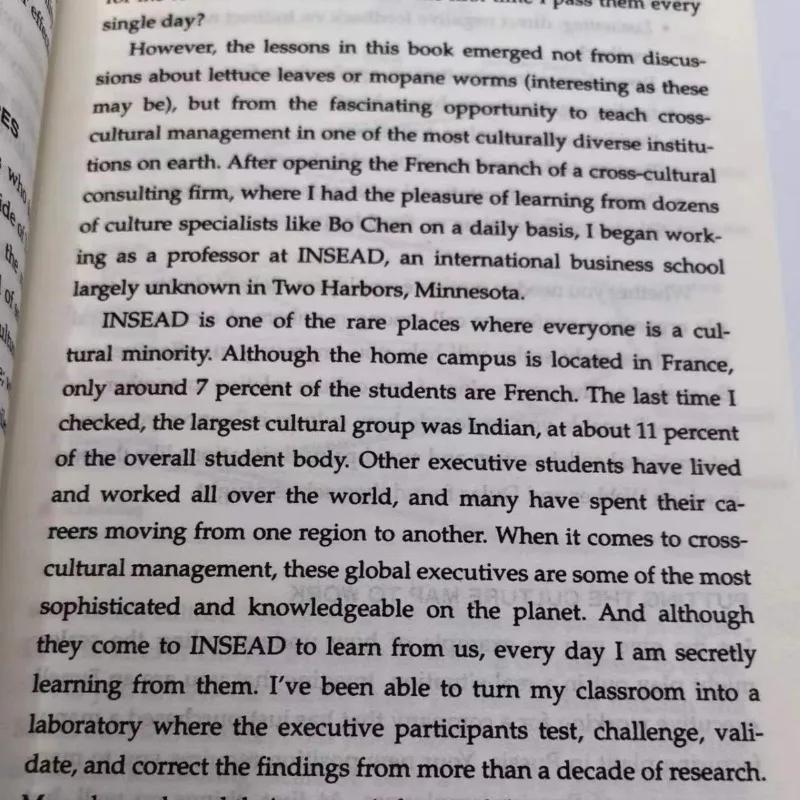 The Culture Map By Erin Meyer Decoding How People Think,Lead and Get Things Done Paperback Book In English