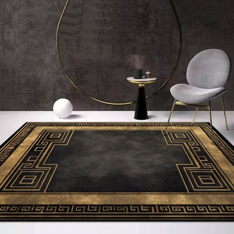 Retro Chinese Style CARPET FOR LIVE ROOM Decoration Bedroom Washable Coffee Tables Mat Non-slip Large Area Rugs Lounge Rug