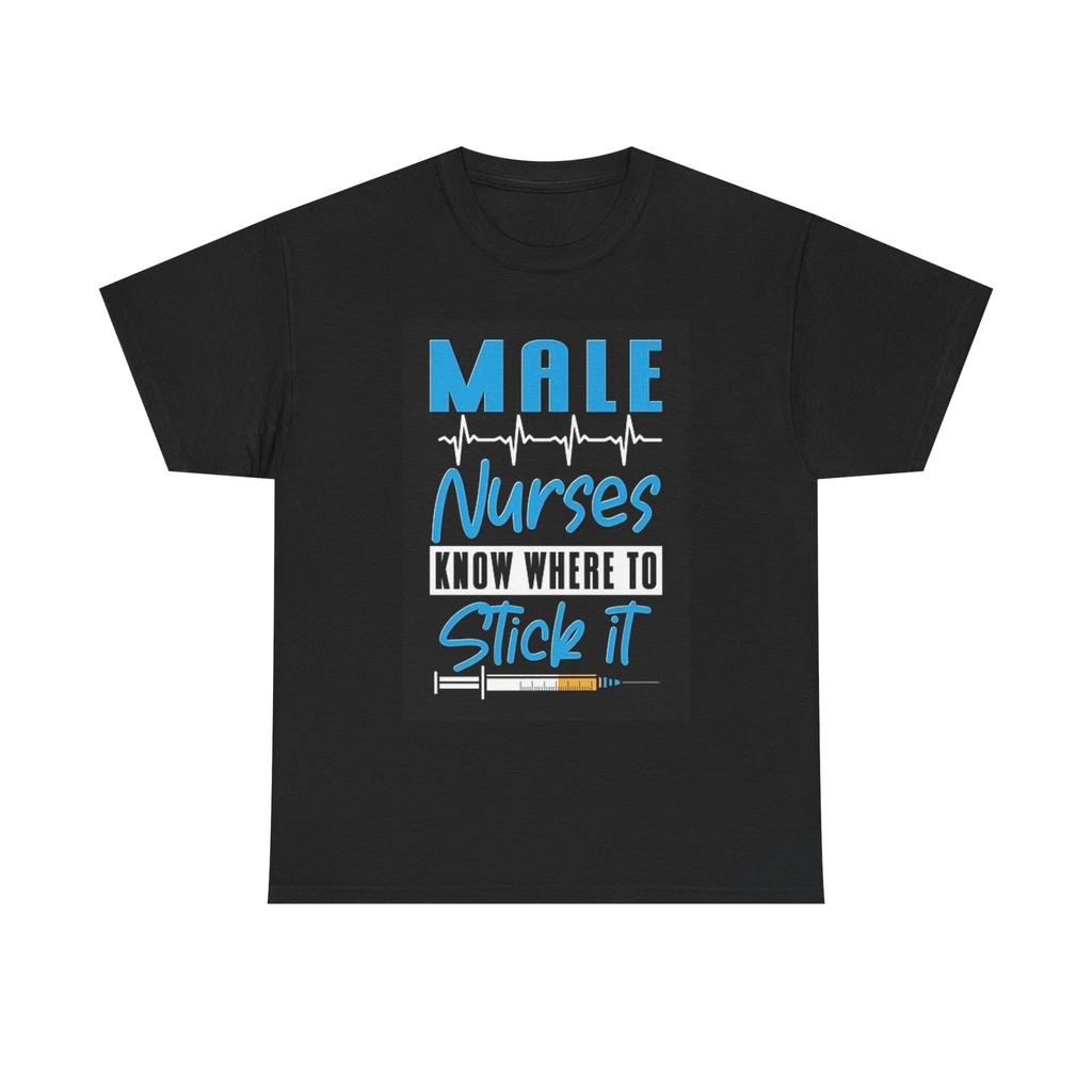 Men's and Women's T-shirts Male Nurses Funny Graphic