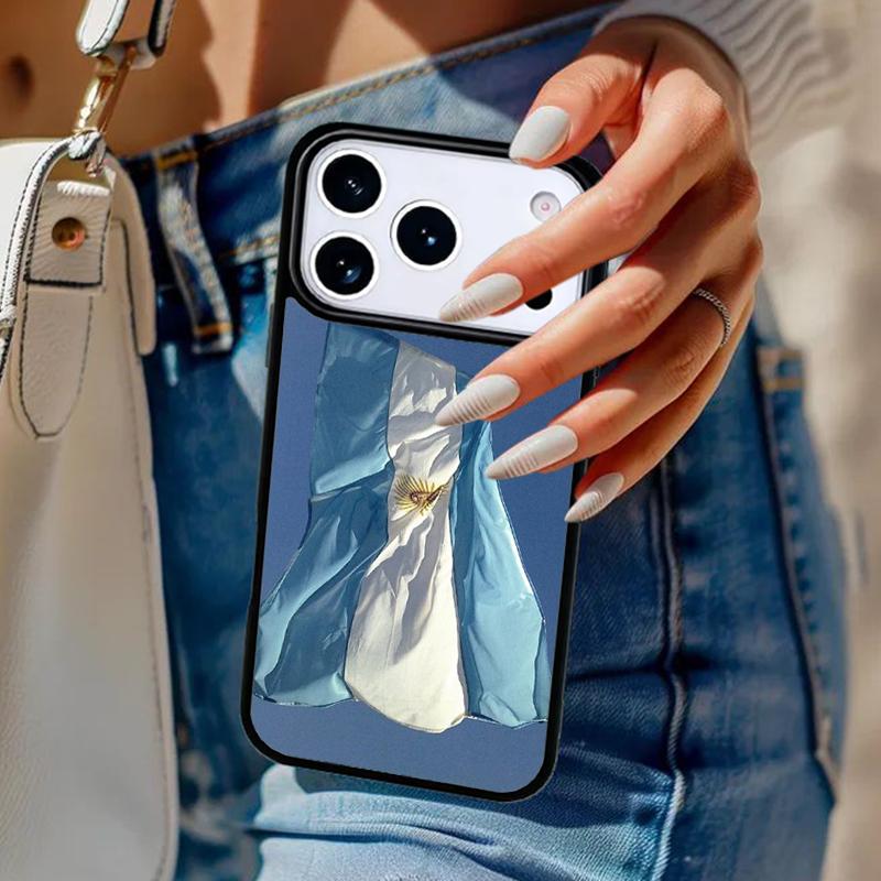 Argentinische Nationalflagge Handyhülle Für iPhone 17 Air 14 15 13 12 Max Hülle Für Apple 14 15 16 16e 11 Pro Max Plus Hülle