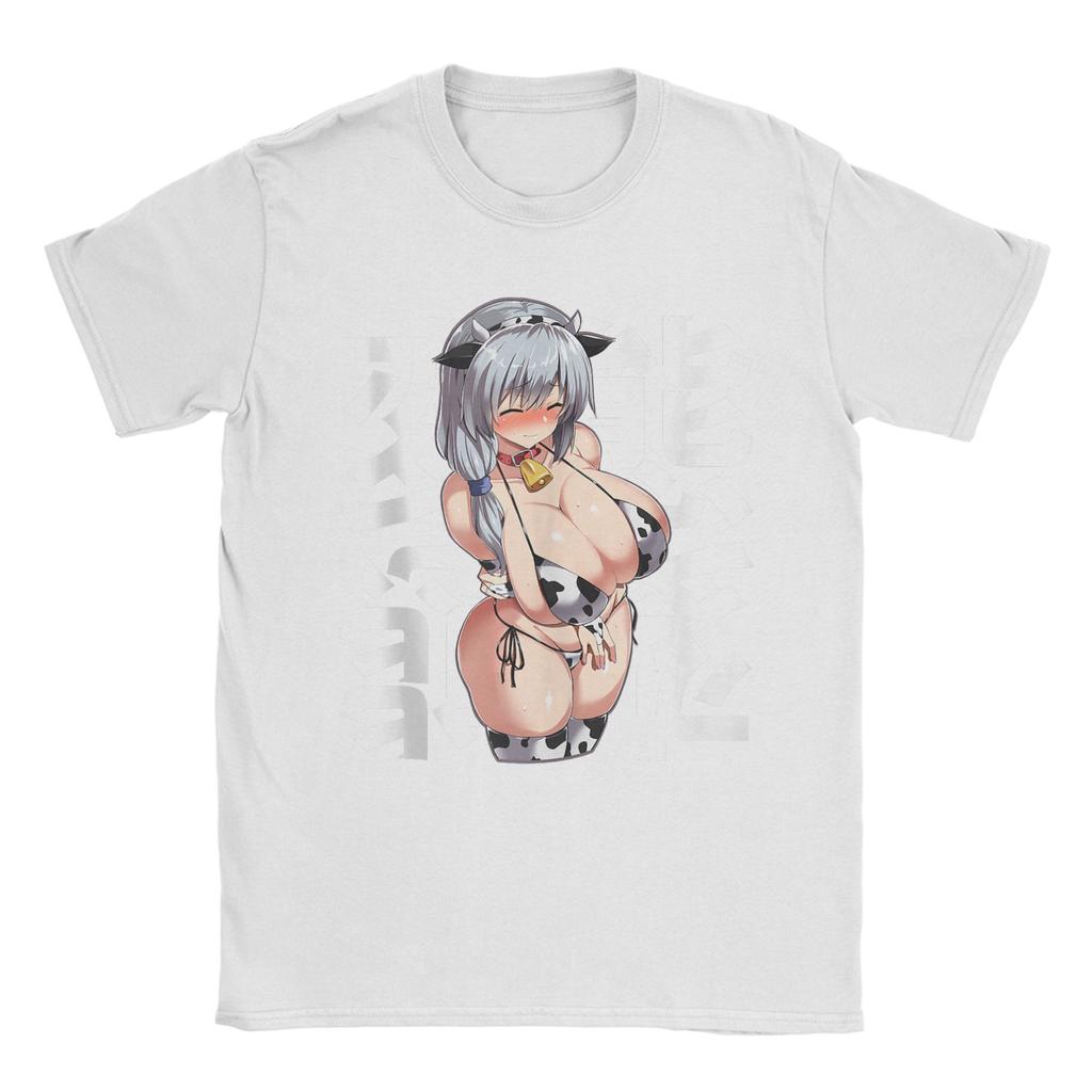 Men TShirts Anime Lewd Hudairy Hucow Hufarmers Mommy Waifu Otaku Fun 100 Cotton Tees Short Sleeve  T Shirts O Neck Tops 6XL