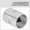 Pipe Reamer Tubing Chamfer Tool Deburring Machine Stainless Steel Professional Chamfer For Maintenance Metalworking Plumbing
