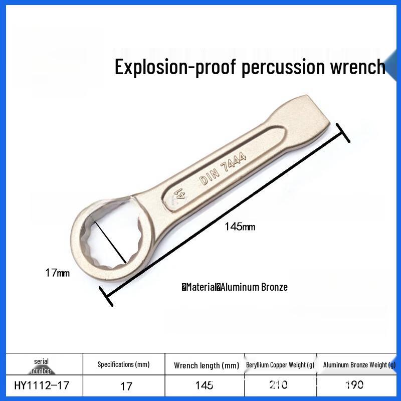 Beiyou Explosion-Proof Striking Box-End Wrench CN plug (adapter included)