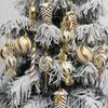 15pcs Reusable Lollipop Pine Cone Pendant Plastic Xmas Tree Hanging Pendant  Home New Year Gift