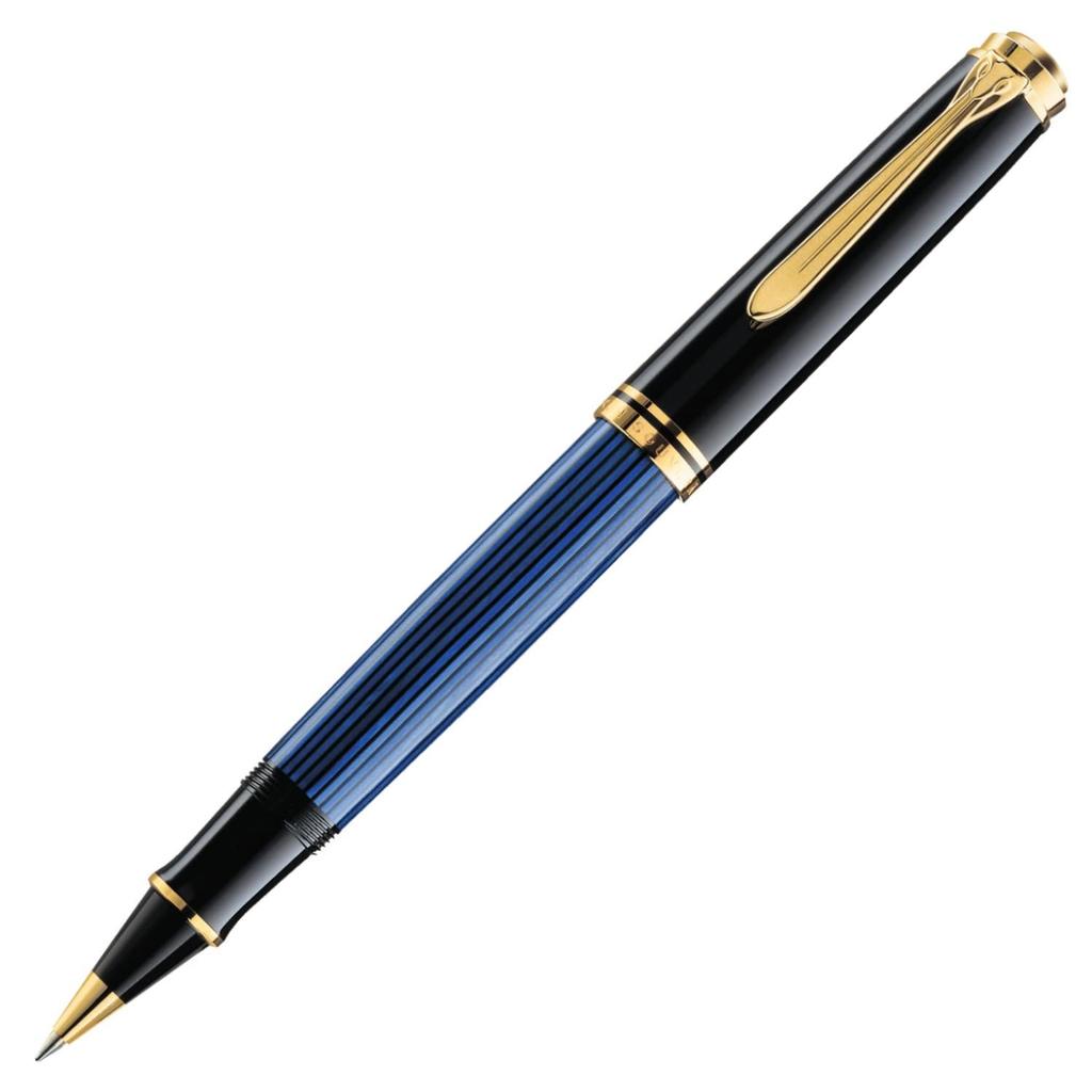 Pelikan R800 Ballpoint Blue Stripes R800 Souverän Pen, Water-based,