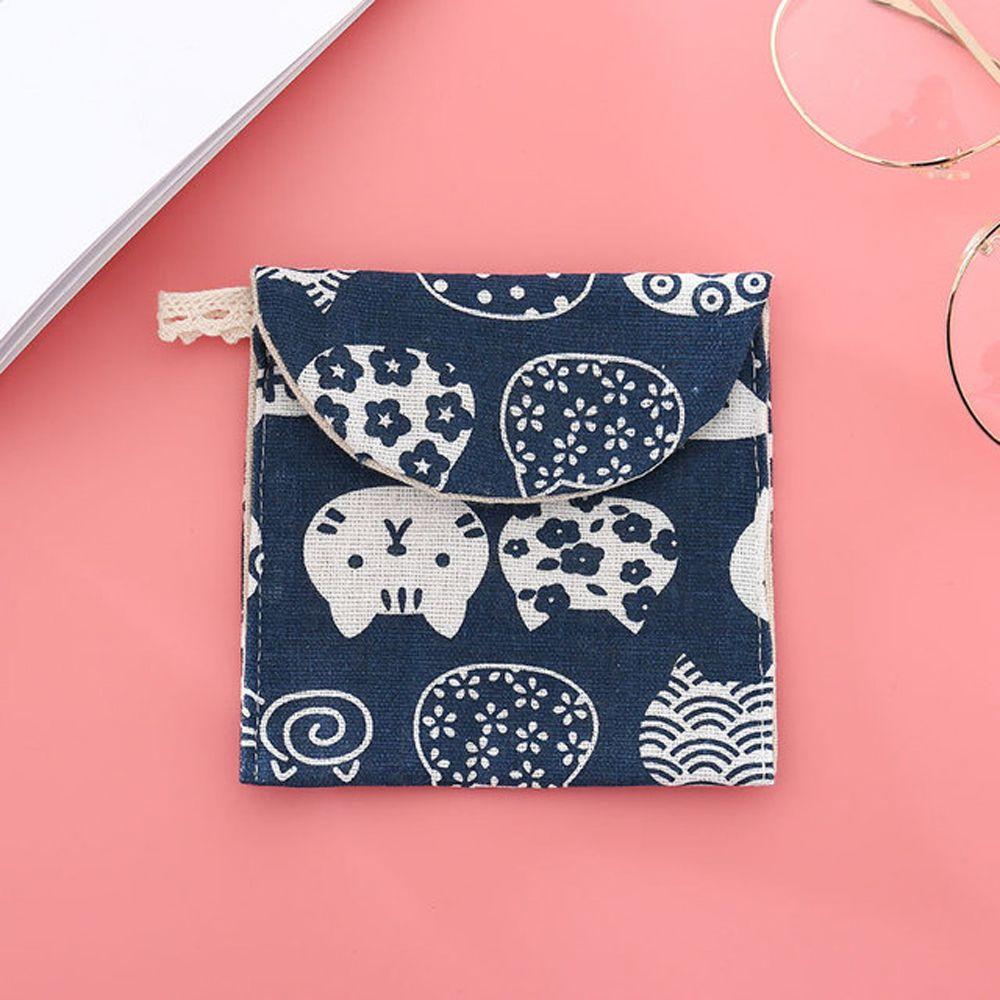 Organizer Sundries Tampon Napkin Coin Pouch Sanitary Pad Storage Bag Mask storage bag Makeup Bag