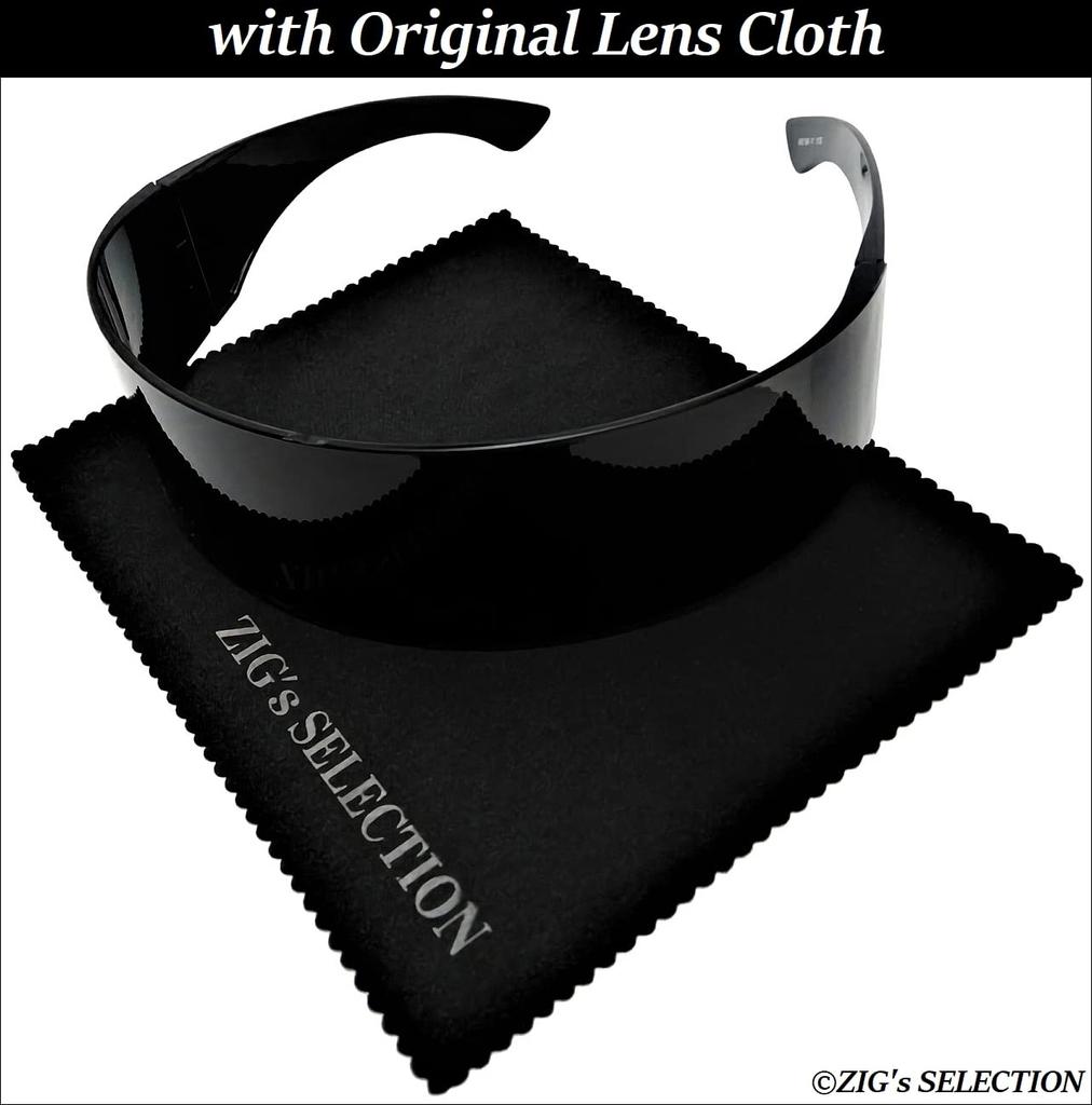 Be careful not to look too Original lens cloth soft case included UV400 Space Cyber unisex [ZIG's SELECTION] cool! HYPER-COOL cloth, Sunglasses,