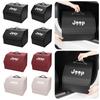 Car Trunk Storage Box Leather Tools Organizer Kit Accessories For Jeep Grand Cherokee Compass Patriot Renegade Wrang