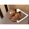 Children's Martin Boots, Girls' Leather Boots, Autumn and Winter Styles, Boys' Short Boots, Autumn Mid To High Top Single Boots