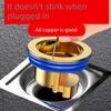 Bathroom Floor Drain Deodorizer, Small Diameter Sewer Anti-Odor Device, Toilet Anti-Insect and Anti-Clogging Drain Cover, Universal