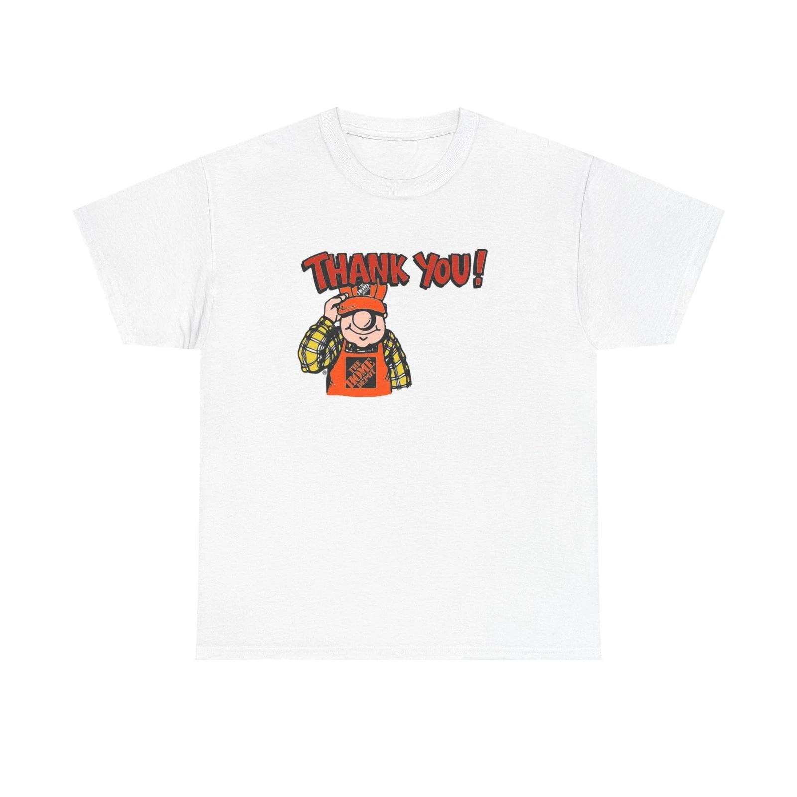 Men s and Women s T-shirts Home Depot Mascot Retro 90s XL