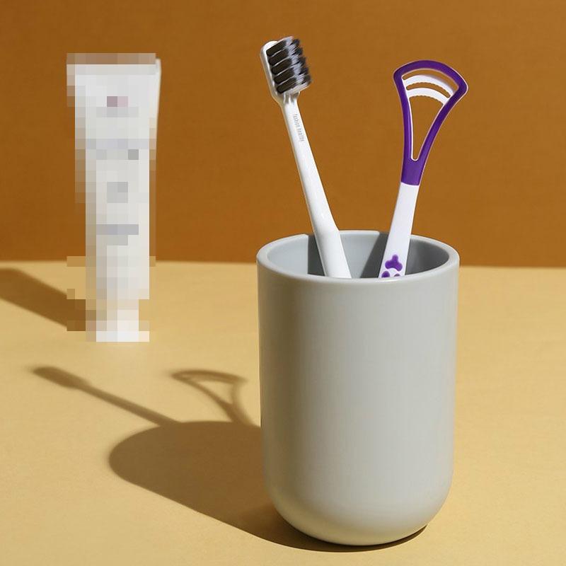 2pcs Tongue Coating Brush  Tongue Scraper for Bad Breath  Portable Tongue Coating Cleaner  Tongue Coating Remover  Silicone Tongue Scraper