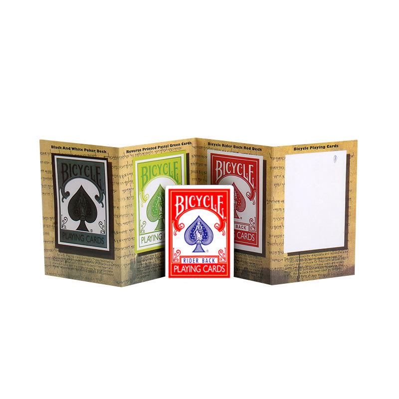 Northern Magic Props Liu Qian Automatic 3D Card Dispenser: Strong Magnetic Close-up Stage Props for Dispensing Playing Cards.