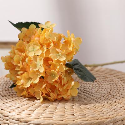 Artificial flower retro wholesale hydrangea wedding flower high imitation