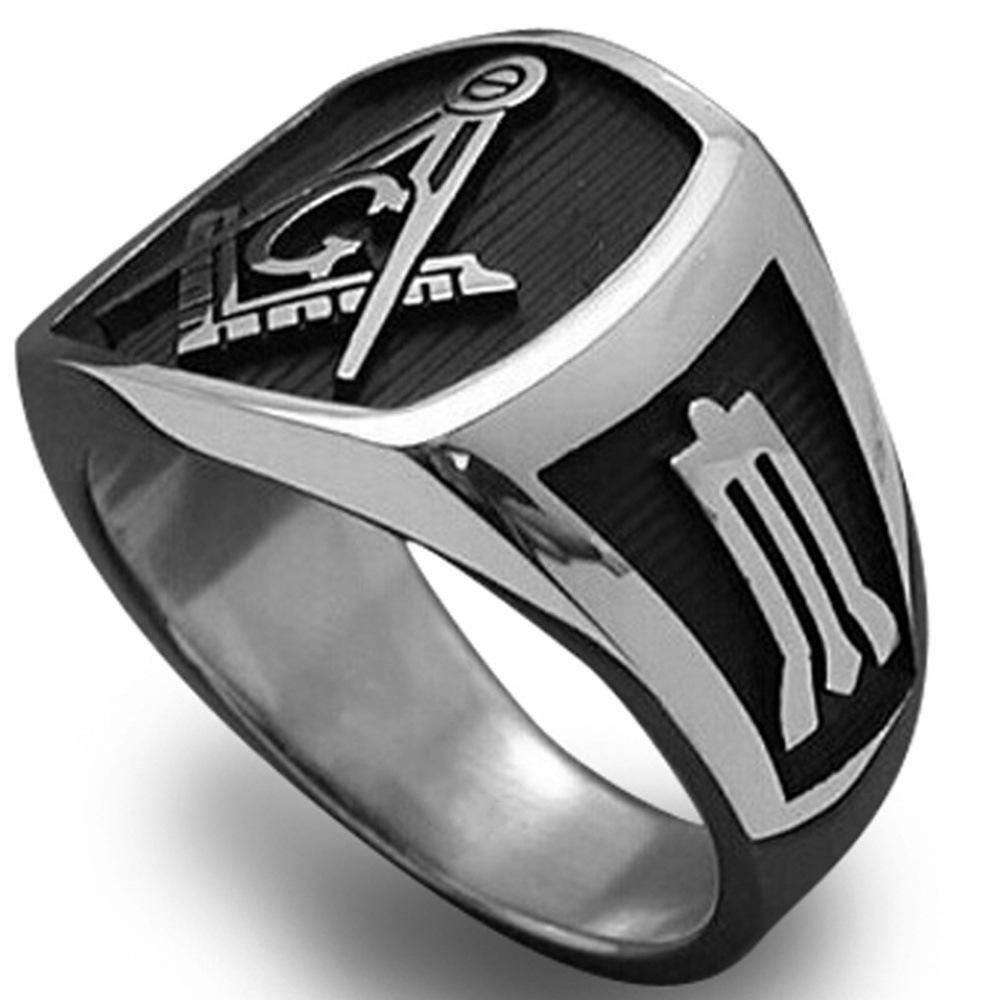 New Supply AG Herren Modischer Ring Punk Style Ring