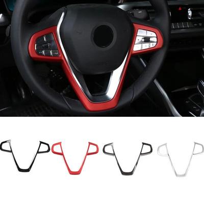 Garniture de cadre en V pour bouton de volant, décoration pour BMW série 3 5 G20 G30 X3 X5 X7 G01 G05 G07 GT6 G32 série 7 G11 +