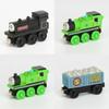 Colorful Wooden Magnetic Train Set For Kids With Interactive Push-pull Features