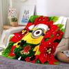 1Pc Holiday Gnomes Celebration Blanket Soft Throw Blanket For Home Bedroom Bed Sofa Travel Office Solid Christmas Blanket