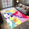 Dreamy Ponies Friendship Hug Carpet Home Decor Printing Dormitory Decoration Bathroom Mat Protective Pad