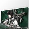 Qiuyuan Anime W-wuthering Waves Tappetino per Mouse Antiscivolo Adatto per Computer da Ufficio Laptop Tappetini da Scrivania per E-sport Tastiera XXL
