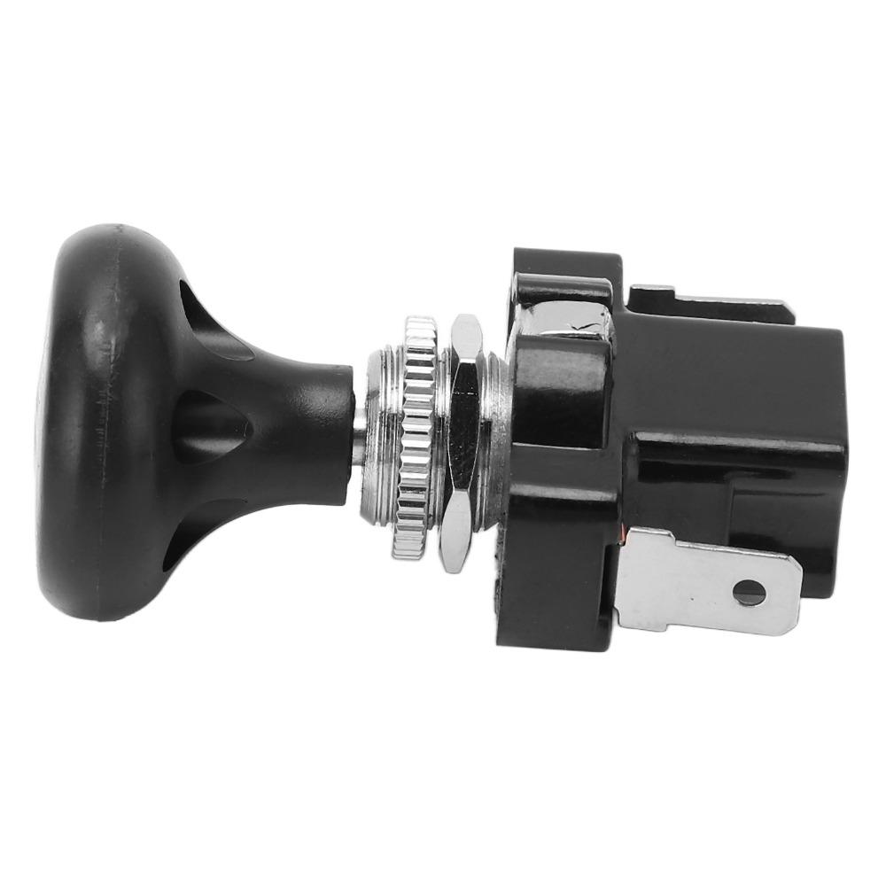 4034 Headlight Switch Black Push Pull Switch Universal Golf Cart Switch for Club Car/EZGO Golf Cart