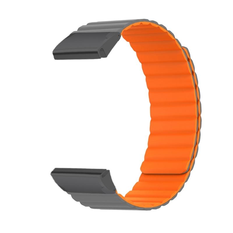 Watch Strap Suitable for Coros Vertix 2 Smartwatch Magnetic Silicone Sport Wristband Bracelet Replacement Soft Watchband