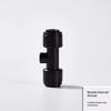 RO Water Filter Fittings Food-Grade POM Straight Elbow Tee PE Pipe Bulkhead Connector for Home Reverse Osmosis System