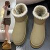Thick-soled Snow Boots Women's Winter Velvet Thickened Warm Short Boots New Snow Cotton Shoes