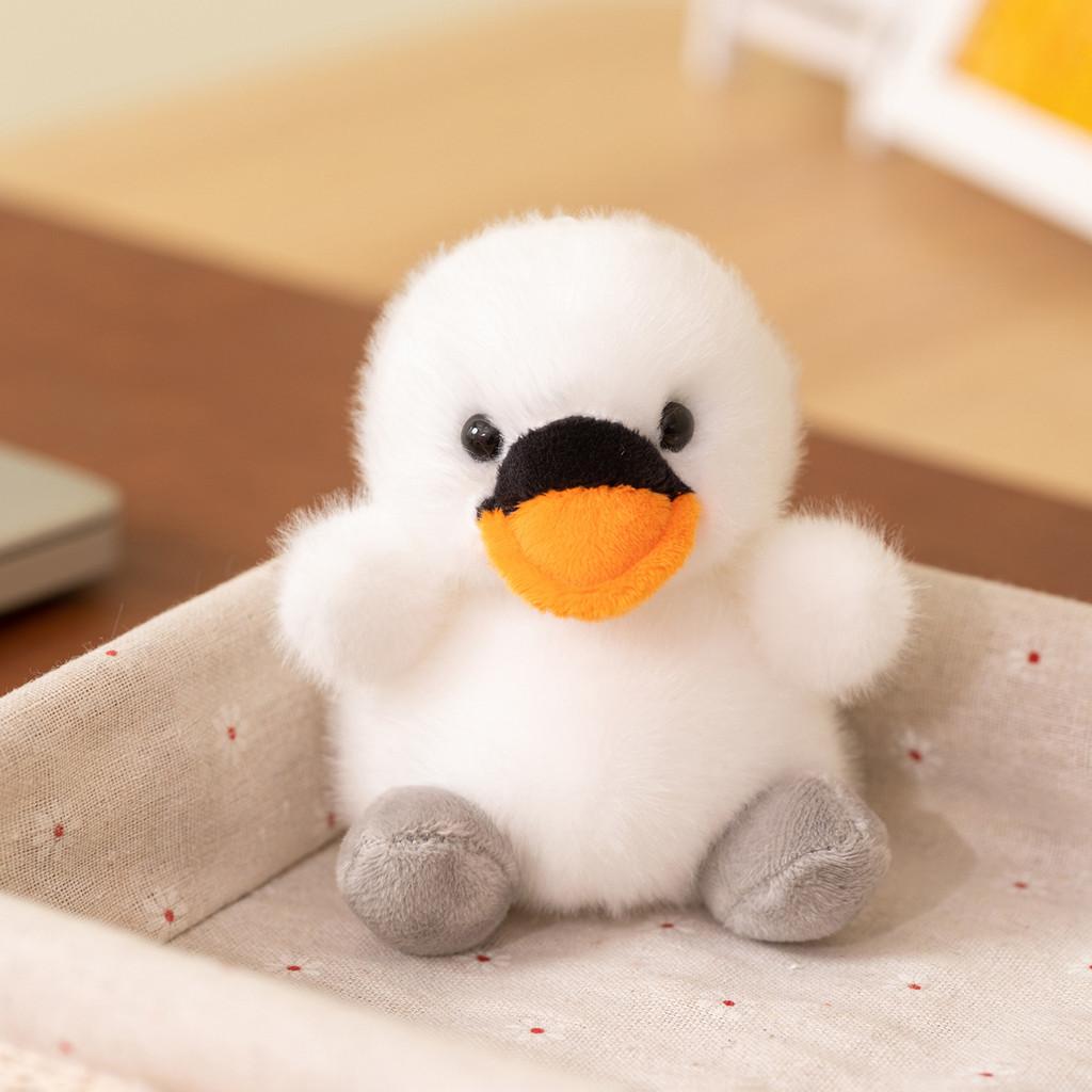 Plush Ducks Flamingos Parrots Keychain Cute Animal Soft Toy For Kids And Teens