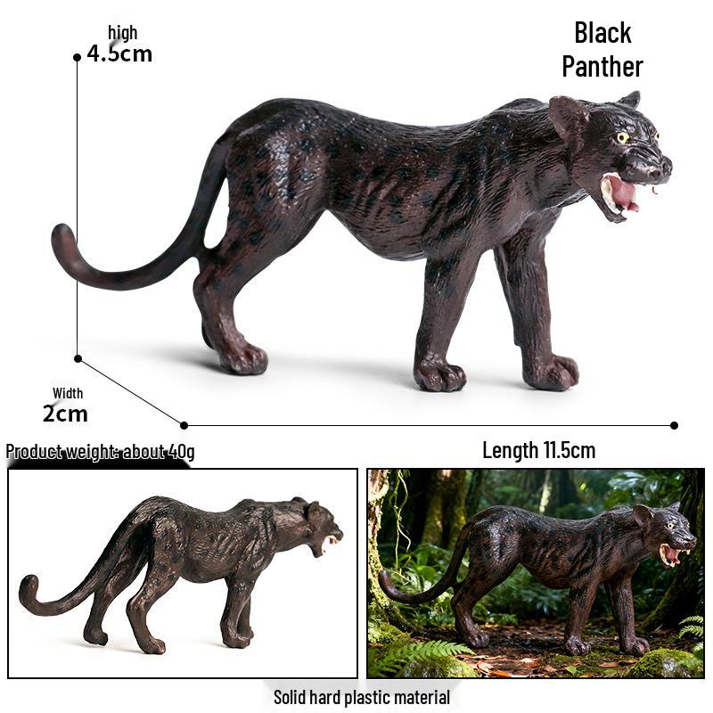 Polar Wildlife Animal Model Toy Set: Polar Bear & Penguin