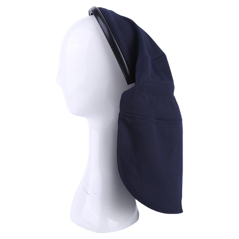 Cubierta para Casco de Soldadura con Sello de Presión Algodón FR Capucha Cubierta Trasera para Casco de Soldador Gorra Sombrero Cosas