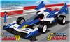 Aoshima Bunka Kyozai Cyber Formula Techni 4WD Box Set Plastic Model (6 Cars)