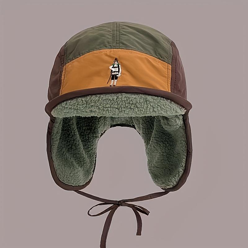 Bonnet d'hiver pour femme doublé polaire. Cordon de serrage réglable, léger et chaud pour le temps froid, la neige et le cyclisme. Lavage à la main seulement.