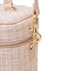 De Apparel Tweed Cube Shoulder Bag for Black [Maison Fleur] Women,