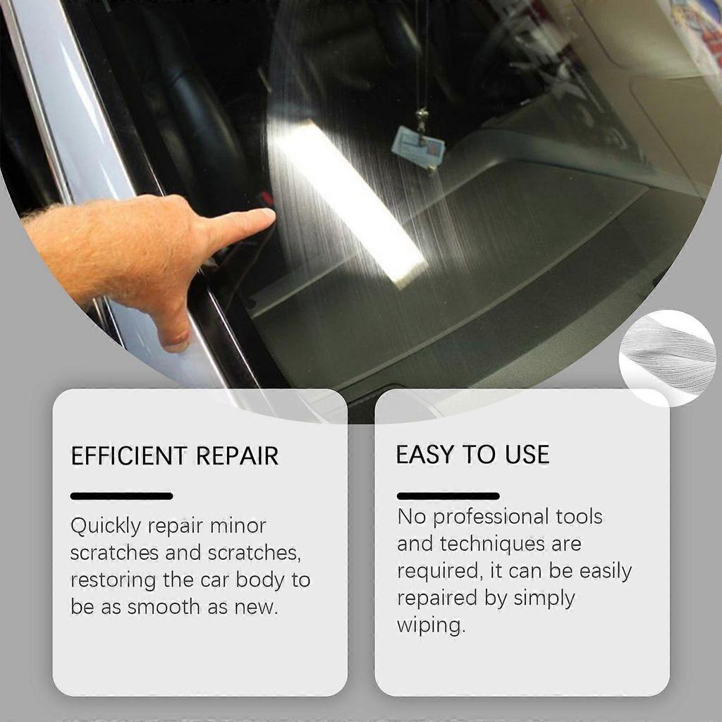 Rayhong Car Scratch Repair Cloth - Portable Care For Cleaning, Maintaining, And Brightening Car Paint Scratches And Water Marks