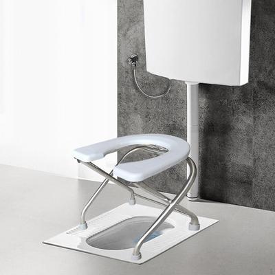 Faltbare Toilette Sitz Commodes Stuhl komfortabel Heavy Duty leicht zu waschen ältere