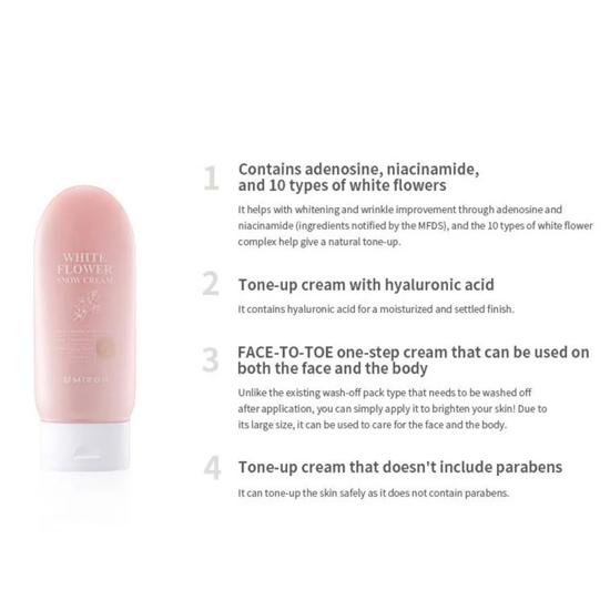 Mizon Weiße Blumen Schneecreme 150ml