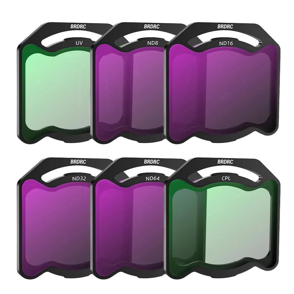 For DJI O4 Air Unit Pro Filter ND Filters Set Optical Glass/Aluminum Alloy Frame UV CPL ND8/16/32/64 ND Dimmer Drone Accessories