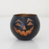 Halloween Ljusstakar Värmeljushållare Votivljushållare med Grimaser, Pumpalyktor Dekorativa Halloween Bordsdekorationer