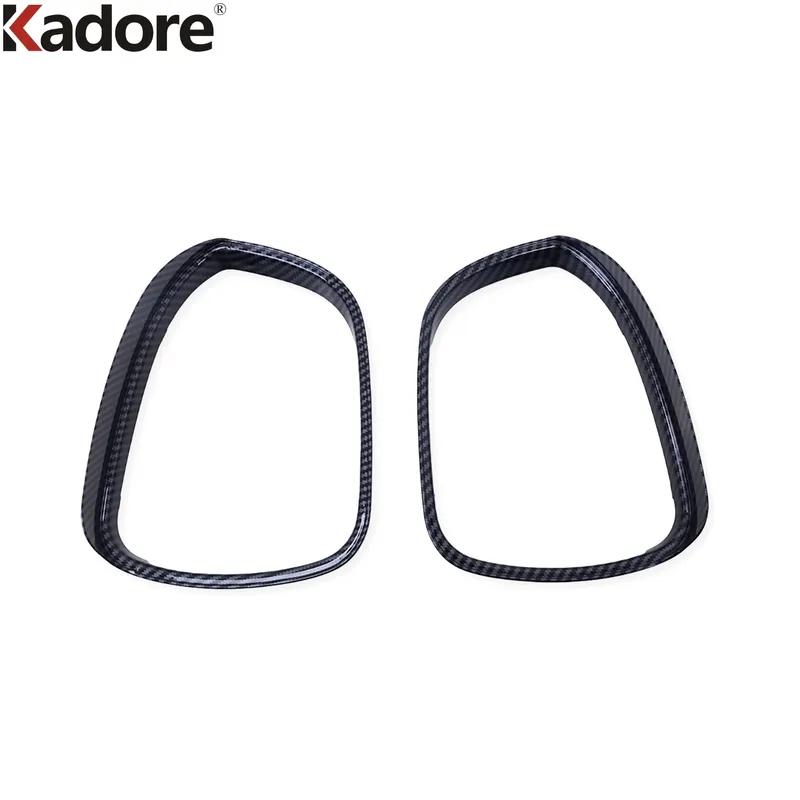 Rearview Mirror Eyebrow Cover Trim For Mitsubishi Outlander   2024 2025 Car Side Mirror Sun Rain Visor Frame Accessories