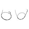 Universal Motorcycle Throttle Cable Accelerator Cables for GY6 Engine 125cc 150cc PKE/PK/TM Carburetor ATV Pit Dirt Bike