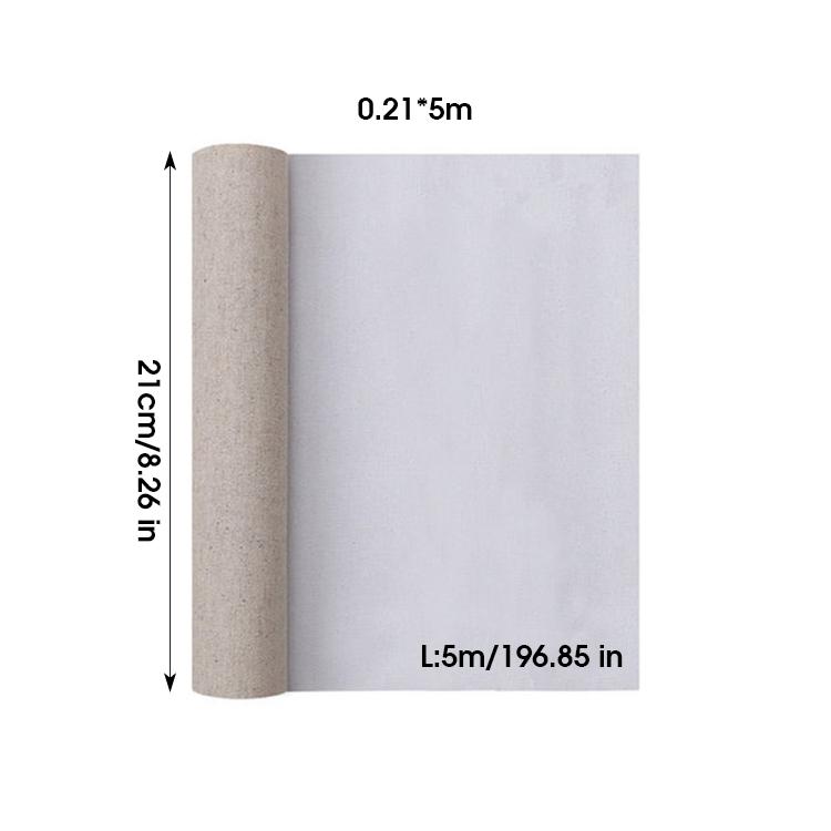 

5m/Roll Linen Blend Oil Canvas Roll,Uitable For Oil Painting,Acrylic Pigments,Painting Art Supplies,21cm 47cm 57cm 77cm Width