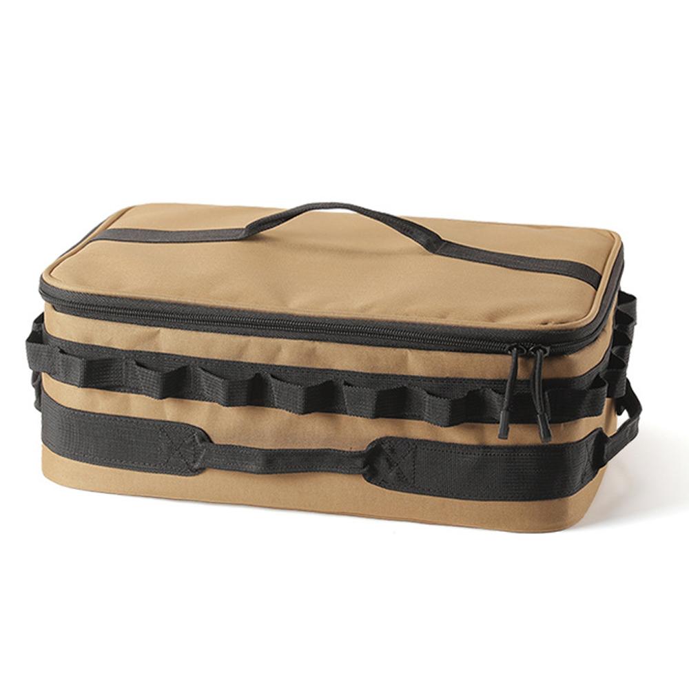 

Вуличні плити великої місткості Посуд для приготування їжі Сумка для зберігання приправ Аксесуари для кемпінгу хакі